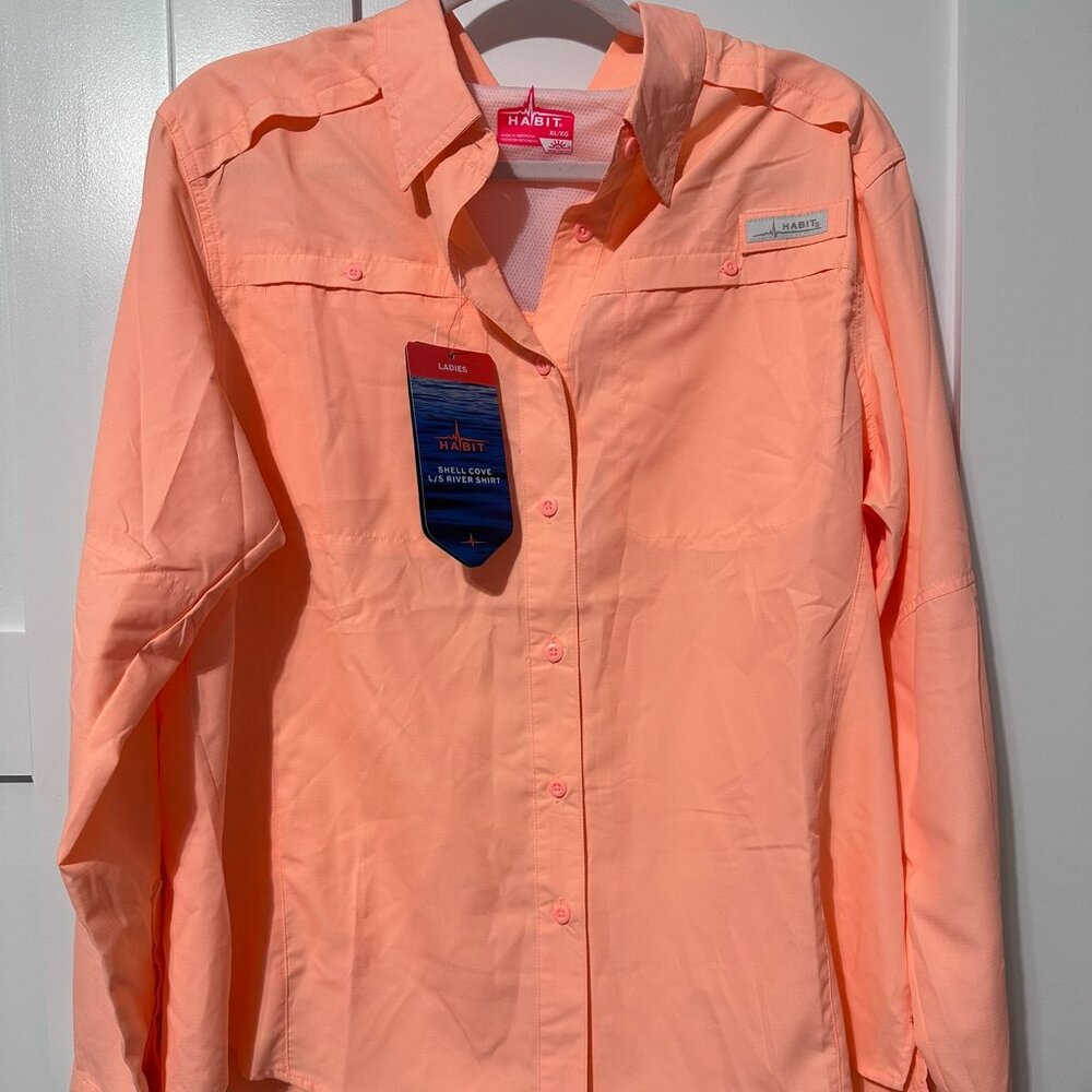 Habit Ladies Shell Cove Long Sleeve River Shirt